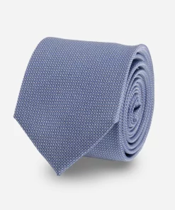 Union Solid Slate Blue Tie